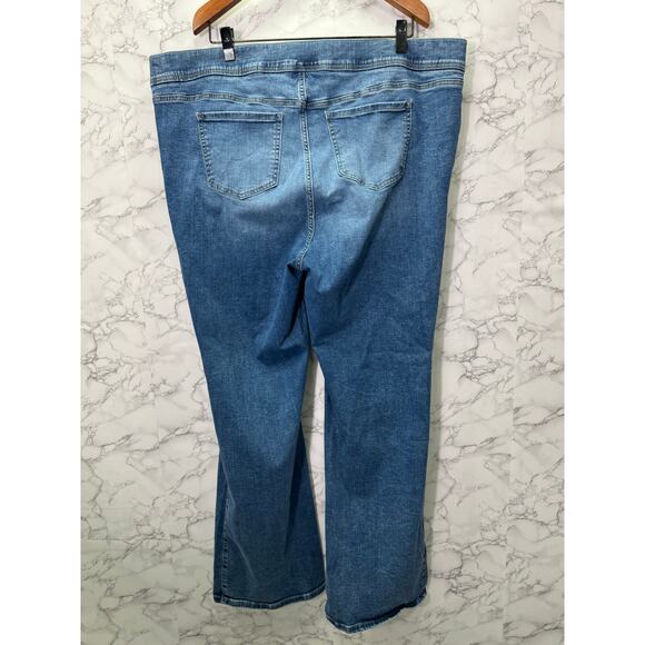 Torrid Plus Jeans sz 4X Tall 26/28 Lean Jean Slim Boot #H228 - Picture 10 of 12